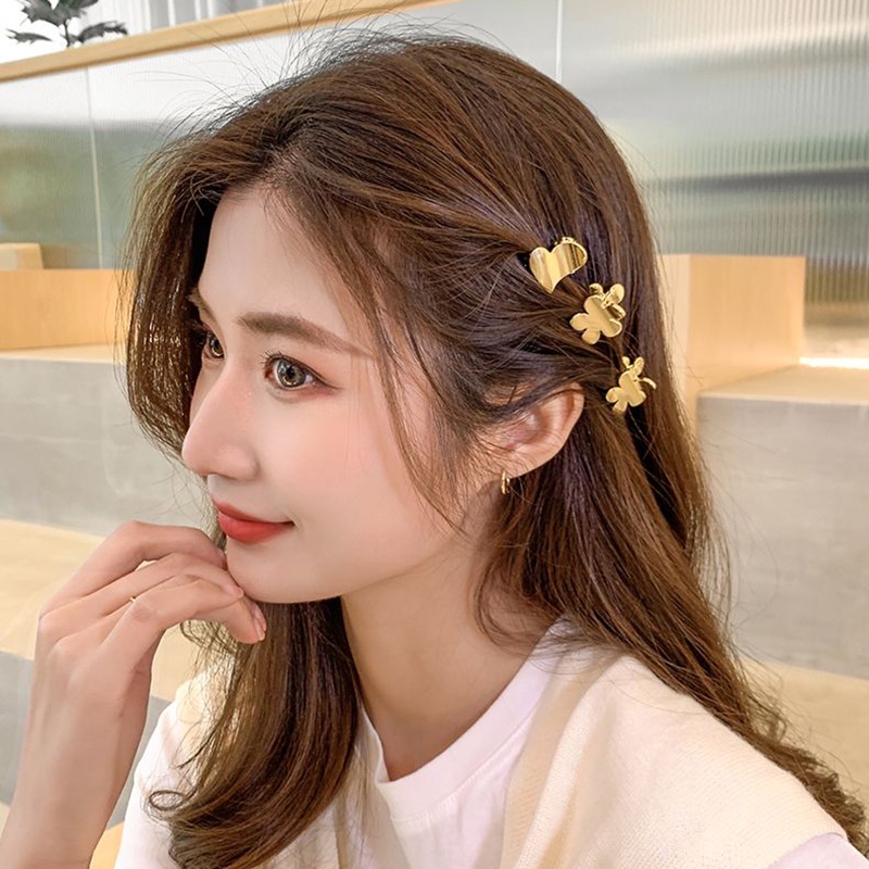 กิ๊บติดผม-รูปโบว์-ดอกไม้-หัวใจ-ขนาดเล็ก-น่ารัก-เครื่องประดับ-แฟชั่นสําหรับผู้หญิง