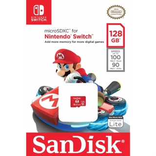 ภาพขนาดย่อของภาพหน้าปกสินค้าSandisk Micro SDXC Card 64GB/128GB/256GB for Nintendo Switch (รับประกันศูนย์ไทย) จากร้าน ssinterthailand บน Shopee ภาพที่ 3