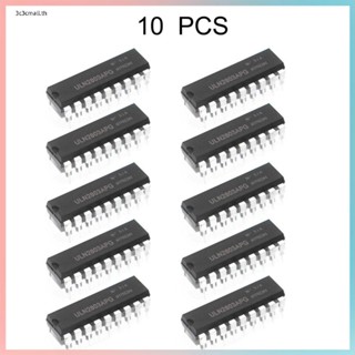 ทรานซิสเตอร์ Array-8 Npn Ic Uln2803a Uln2803 2803 ทนทาน 8 ช่องทาง 10 ชิ้น