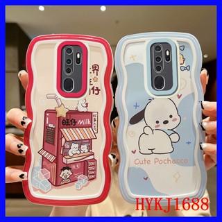 เคส oppoa5 2020 เคส OPPO A9 2020 เคส OPPO A5 2020 เคสออปโป้ a5 2020 A9 2020 tpu ซิลิโคน ลายคลื่น เคสป้องกัน เคสนิ่ม