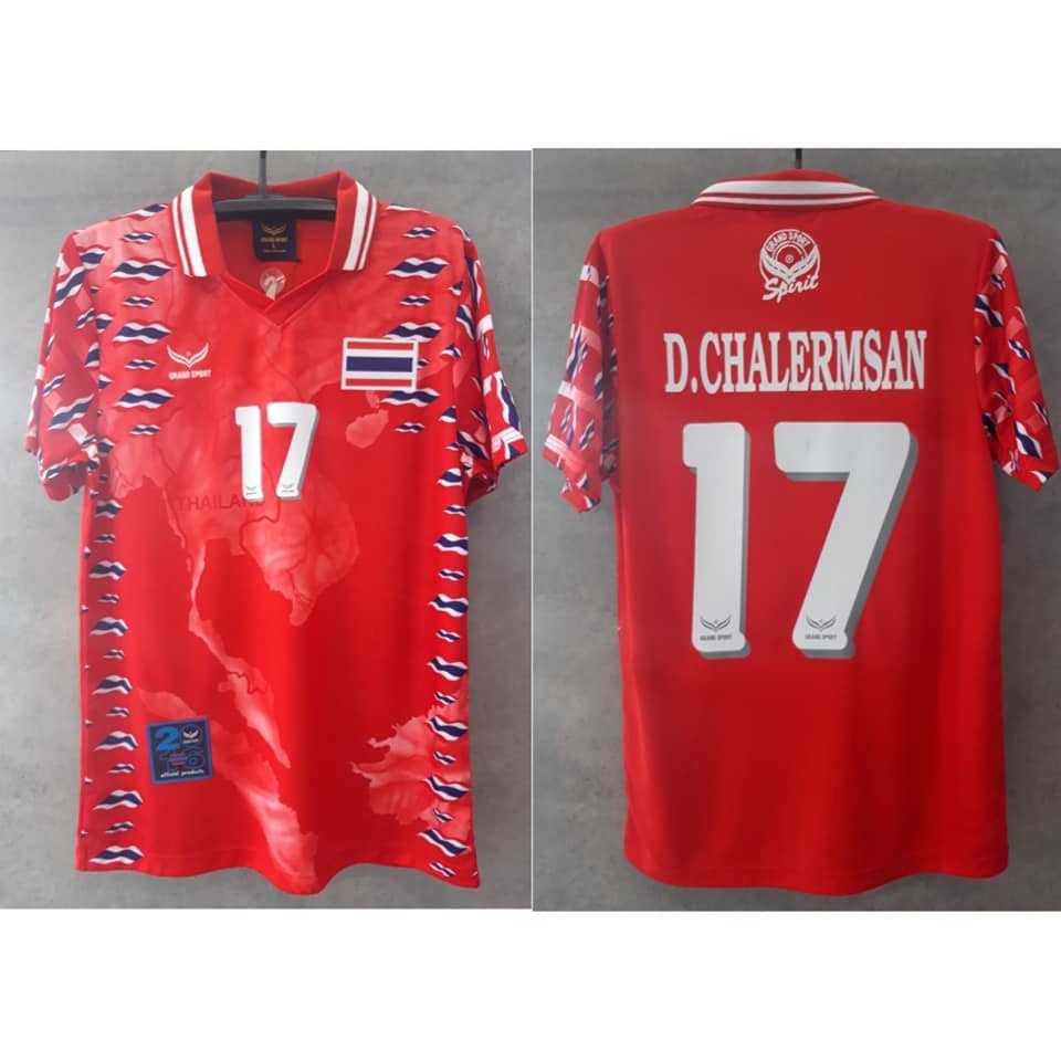 grand-sport-เสื้อฟุตบอลศักดิ์ศรีปฐพีไทย-ป้ายห้อย-ของแท้-เสื้อ-เบอร์-ชื่อ-แท้-ฟูล-ออฟชั่น