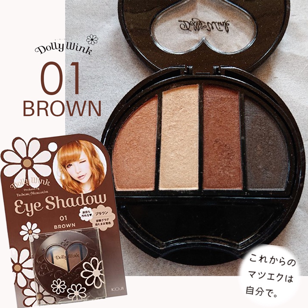 koji-dolly-wink-eye-shadow-อายแชโดว์-โคจิ-ดอลลี่-วิงค์-3เฉดสี-เคล็ดลับหน้าสวยจากประเทศญี่ปุ่น