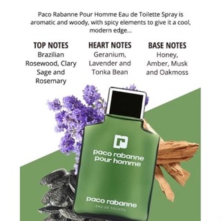 น้ำหอมPaco Ra banne Pour HommeEDT100ml🔆ทักแชทเช็คสต๊อกก่อนนะ🫧