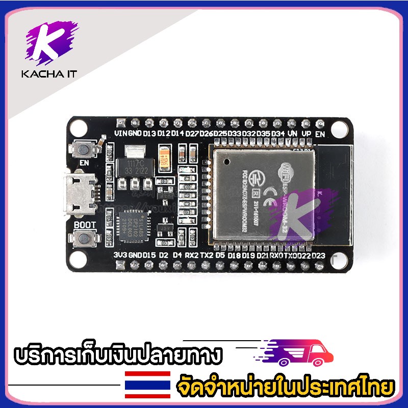 Esp8266mod devkitc v4 esp32 module development board wi fi bt ble mcu