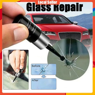 【สินค้าพร้อมส่ง】น้ำยาซ่อมกระจก DIY น้ำยาซ่อมกระจกรถยนต์ น้ำยาเรซินซ่อมกระจก ลบรอยร้าว สำหรับกระจกหน้ารถยนต์ น้ำยาประสานกระจก ชุดซ่อมกระจก แก้กระจกร้าว