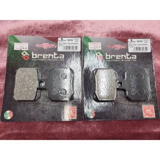 ผ้าเบรค Brenta สำหรับปั้ม Brembo ผีเสื้อ ปักข้าง FT-3035