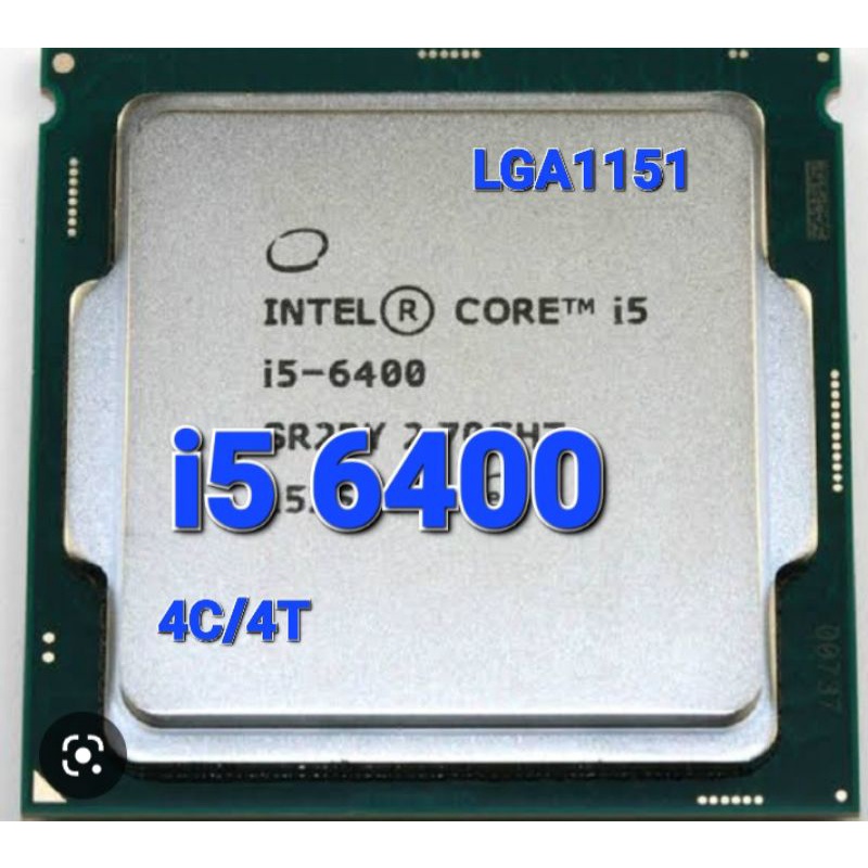 cpu intel LGA1151 gen6-7 i3 6100 / i3 7100 / i5 7500 / i5 6500 / i7 ...