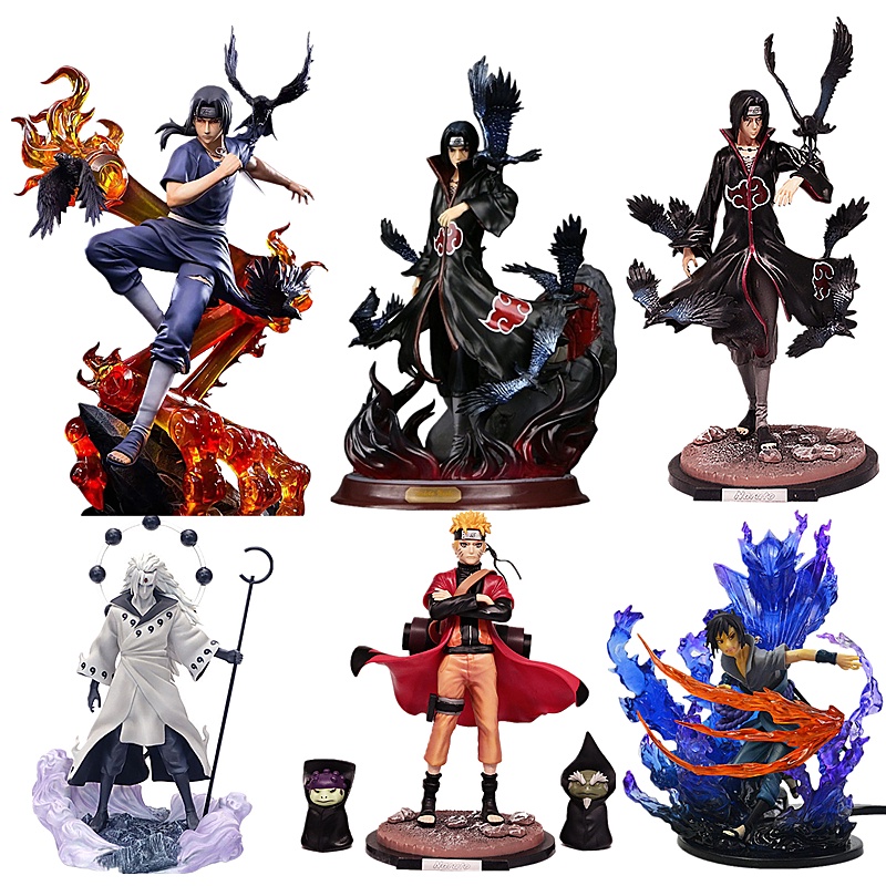 GK ITACHI UCHIHA Akatsuki Throne Anime Figure Statue 35 CM - US STOCK