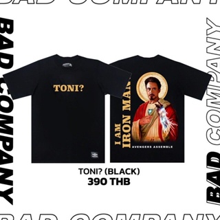 (HH)T-shirtBadcompany เสื้อยืดสกรีนลาย "Toni" ใหม่