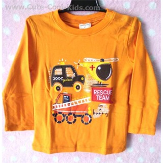 TLB-926 เสื้อแขนยาวเด็กชาย sweater ลายรถ