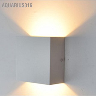 BAquarius316 โคมไฟติดผนัง Led อลูมิเนียม อเนกประสงค์ สําหรับห้องนอน ห้องนั่งเล่น ทางเดิน