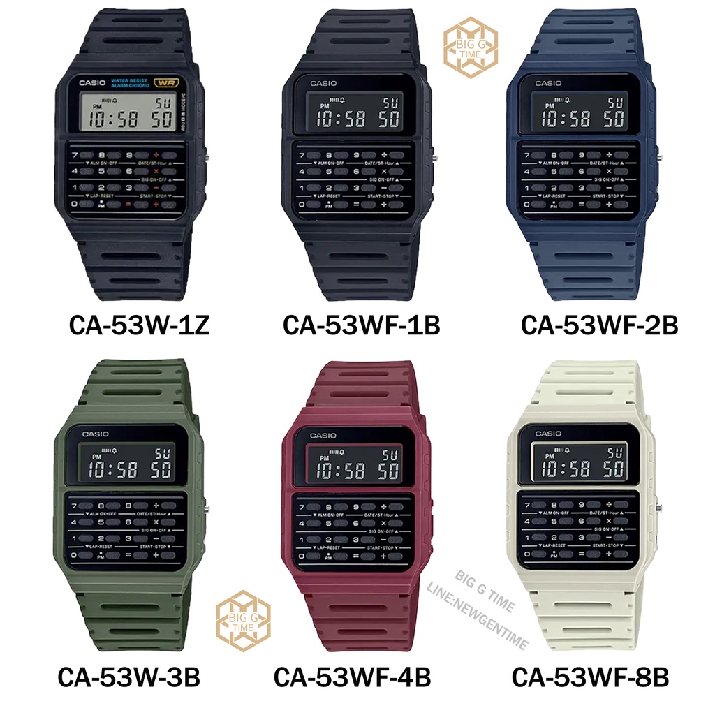 นาฬิกา-casio-นาฬิกาผู้ชาย-รุ่น-ca-53wf-ของแท้-รับประกัน-1-ปี
