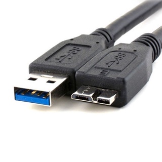 สายฮาร์ดดิส External USB 3.0(สีดำ) ยาว30Cm (สินค้ามีพร้อมส่ง)