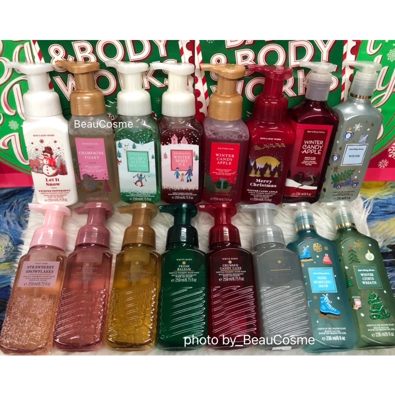 สินค้าพร้อมส่ง-bath-amp-bodyworks-handsoap-foam-amp-gel-โฟมและเจลล้างมือ