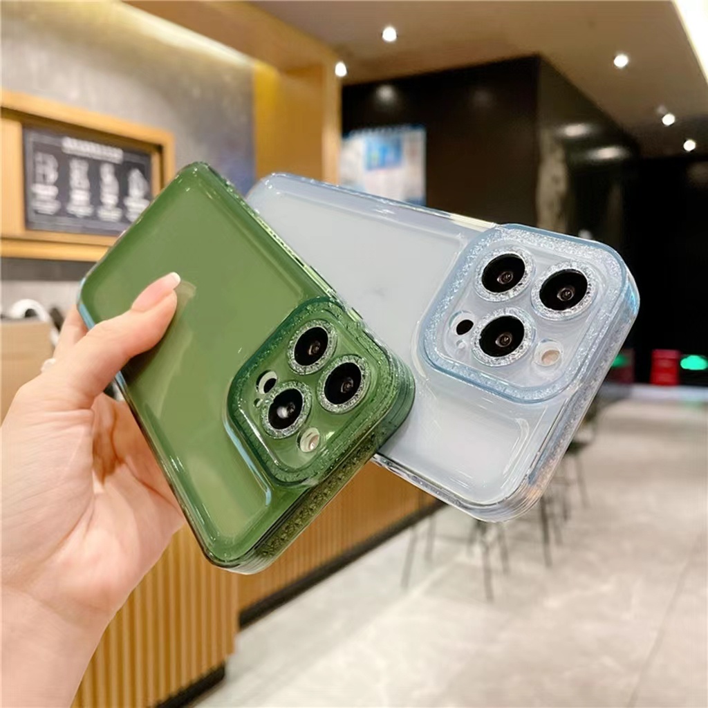 เคสหลังใส-ขอบเพชรกันกล้อง-สำรับรุ่น-oppo-realme-c55-c30-c30s-realme-c35-c21y-c25y-c11-c20-realme-9i-reno7z-reno8z