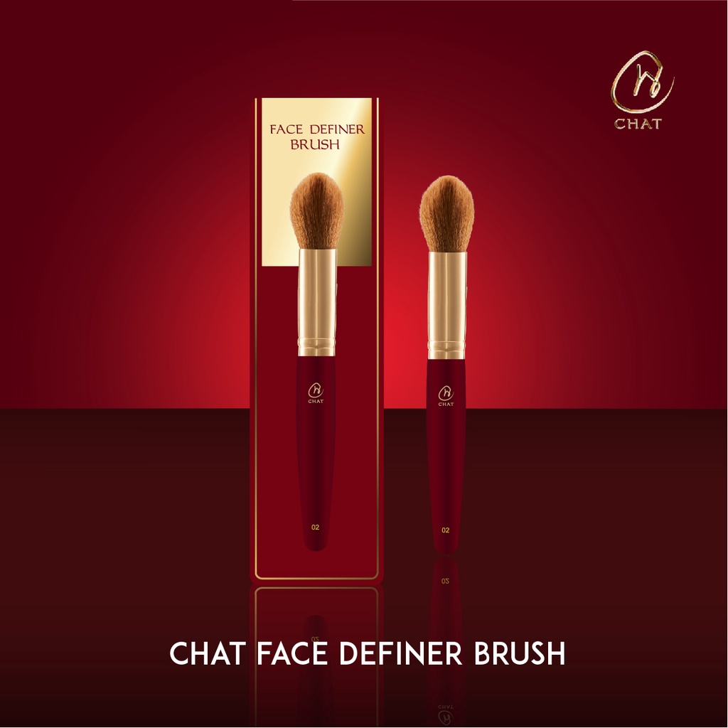CHAT FACE DEFINER BRUSH ฉัตร แปรงทรงพุ่มดอกบัว Shopee Thailand