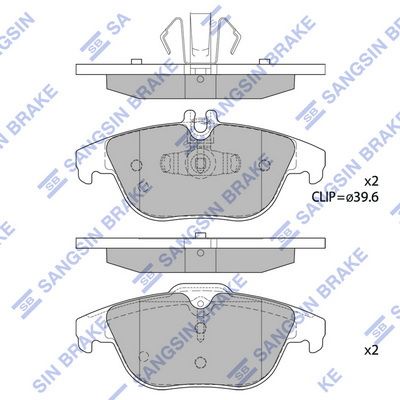 ผ้าดิสเบรคหลัง-benz-c-class-w204-c204-s204-2007-2014-e-class-a207-c207-2009-2016-hi-q