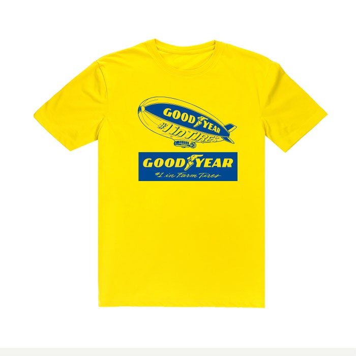 goodyear-tire-vintage-t-shirt-เสื้อยืด-วินเทจ-ยางรถยนต์-กู๊ดเยียร์-ผ้า-cotton-100-size-m-xxxl