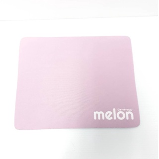 แผ่นรองเมาส์ ผ้า สีชมพู จำนวน1 แผ่น Melon (ออกใบกำกับภาษีได้)