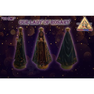 รูปปั้น แม่พระแห่งสายประคำศักดิ์สิทธิ์ (Our lady of rosary)  คาทอลิก คริสต์ Catholic Statue Figurine religion