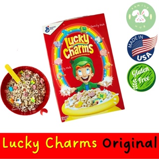 ภาพขนาดย่อของภาพหน้าปกสินค้าLucky Charms Cereal with Marshmellows 326g 422g, ซีเรียล ลักกี้ชามส์ พร้อมส่ง (Exp.July 2023) จากร้าน family.hub.trendy บน Shopee