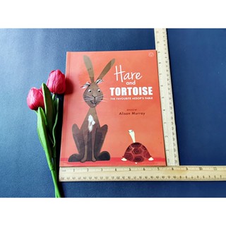 🏆หนังสือรางวัล ║Hare and Tortoise║ ★ หนังสือภาษาอังกฤษ ★ มือสอง ★ ปกอ่อน ★ ขนาดประมาณA4