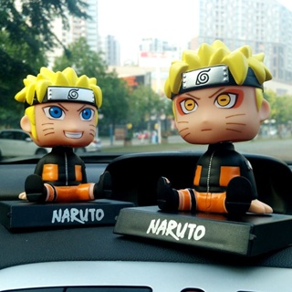 ♈✣Naruto รถเครื่องประดับ whirlpool Naruto เขย่าหัวตุ๊กตารถภายในเครื่องประดับตุ๊กตาสร้างสรรค์ blind box