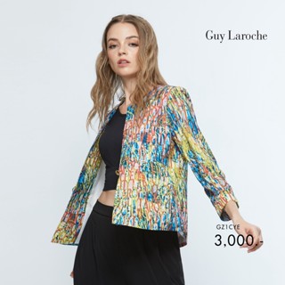 Guy Laroche New GL เสื้อแจ็คเก๊ต แขนยาว The Logo Mania (GZ1CYE)