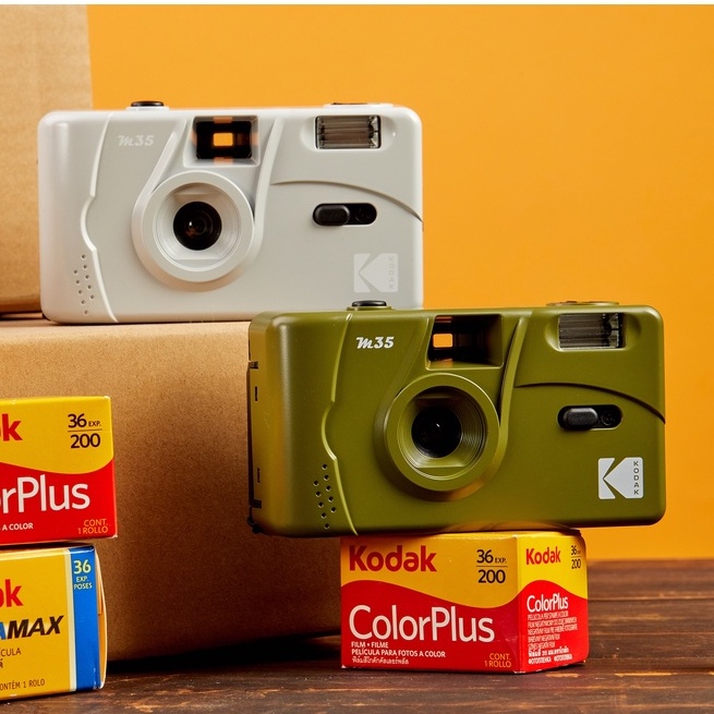 กล้องฟิล์ม-kodak-m35-m38-แถมถ่าน-เปลี่ยนฟิล์มได้-reusable-film-camera-35mm-135-กล้องฟิล์มเปลี่ยนฟิล์มได้-กล้อง