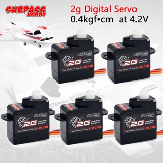 เข็มทิศเครื่องบินดิจิตอล Surpass Hobby Servo 2กรัม 3.7กรัม 4.3กรัม 6กรัม 8กรัม 5ชิ้น