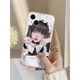 Lolita Girl เคสไอโฟน iPhone 8 Plus case X Xr Xs Max Se 2020 cover เคส iPhone 13 12 pro max 7 Plus 11 14 pro max
