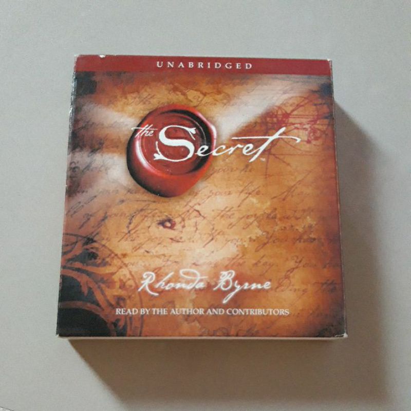 CD ซีดีหนังสือเสียง ลิขสิทธิ์แท้ The Secret (Rhonda Byrne) ฉบับ ...