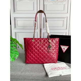 GUESS WOMENS CESSILY TOTE FLAP BAG