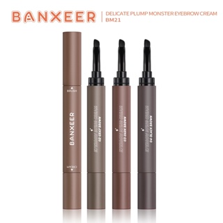 Banxeer Delicate Plump Monster Eyebrow Cream #BM21 แบนเซียร์ เจลเขียนคิ้ว เจลคิ้ว เขียนคิ้ว ที่ปัดคิ้ว กันน้ำ ติดทน