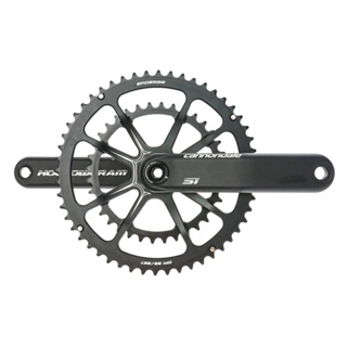 ขาปั่นจักรยาน CANNONDALE - CRANKSET HOLLOGRAM Si 165 52-36T 8 ARM SPIDERRING