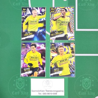 ชุดการ์ด​ 4ใบ​ ทีม​ Dortmund จากกล่อง​ Steve​ Aoki​ Festival​