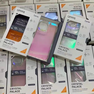 Casing Gear4 Color Protective Case iPhone14 Pro Max iPhone 13 12 11 Pro Max iPhone12 iPhone11 iPhone 14 plus Case Clear Phone Case