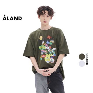 ALAND เสื้อยืด Unisex ROMANTIC CROWN FRUIT LABEL TEE