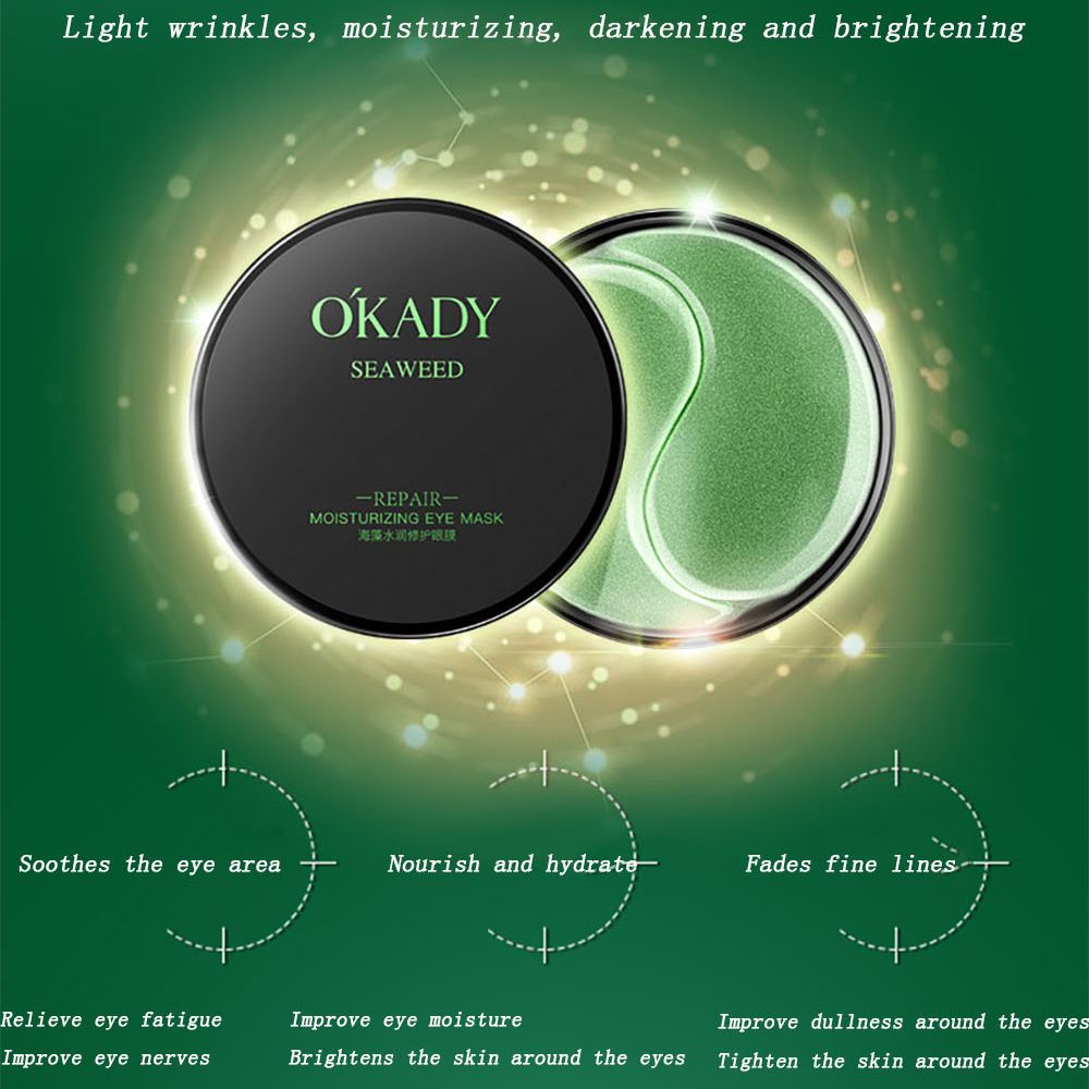 okady-64pcs-seaweed-eye-mask-hydrogel-patch-wrinkle-eyes-bags-face-skincare-anti-wrinkle-dark-circles-crystal-eye-gel-ma
