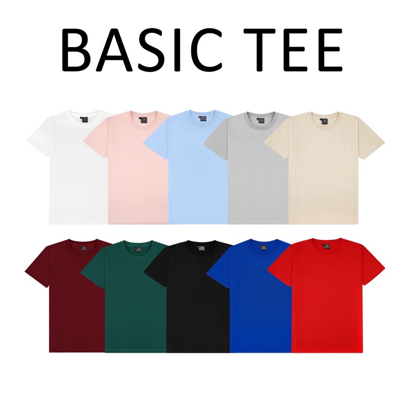 ภาพหน้าปกสินค้าbasic tee / เสื้อยืดเปล่า จากร้าน 29decem. บน Shopee