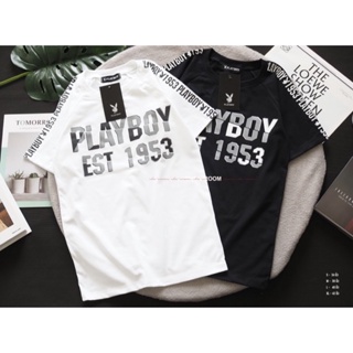 พร้อมส่ง 🥇 เสื้อยืดเพย์บอย playboy งานสกรีน งานใหม่ ผ้าดี ดีเทลงานสกรีนสวยมากๆ