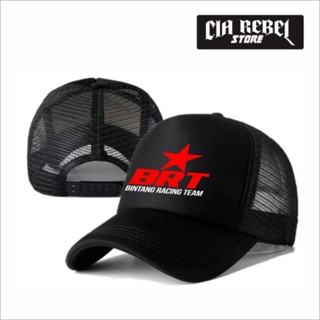 หมวกตาข่ายแข่งรถบรรทุก BRT BINTANG RACING TEAM RACING Hat - CIA REBEL