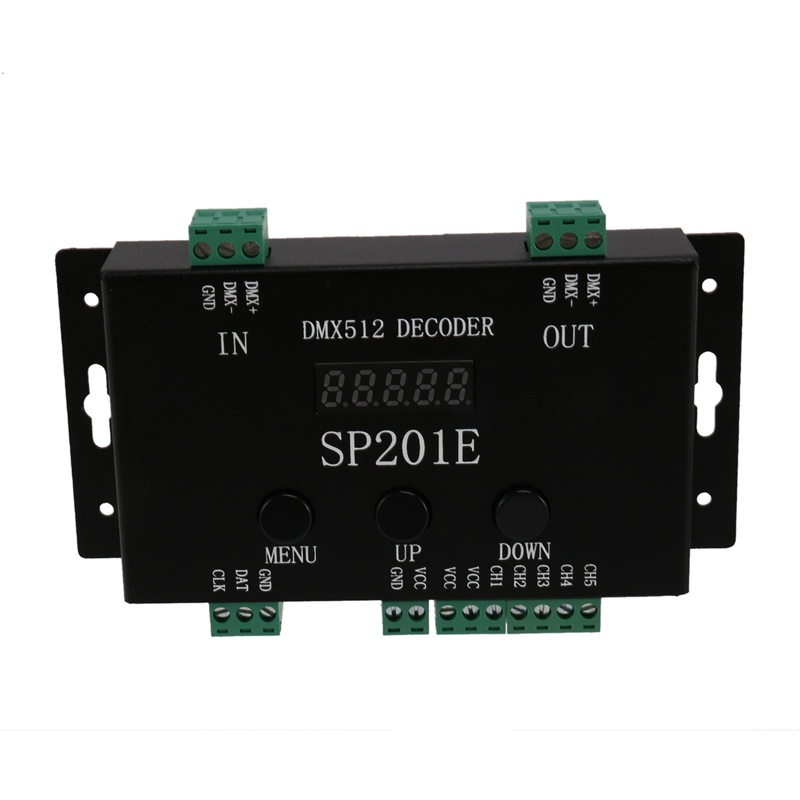 ตัวถอดรหัสตัวควบคุม-sp201e-dmx512-ws2812b-ws2811-dmx-เป็น-spi-รองรับวงจรรวมหลายตัว