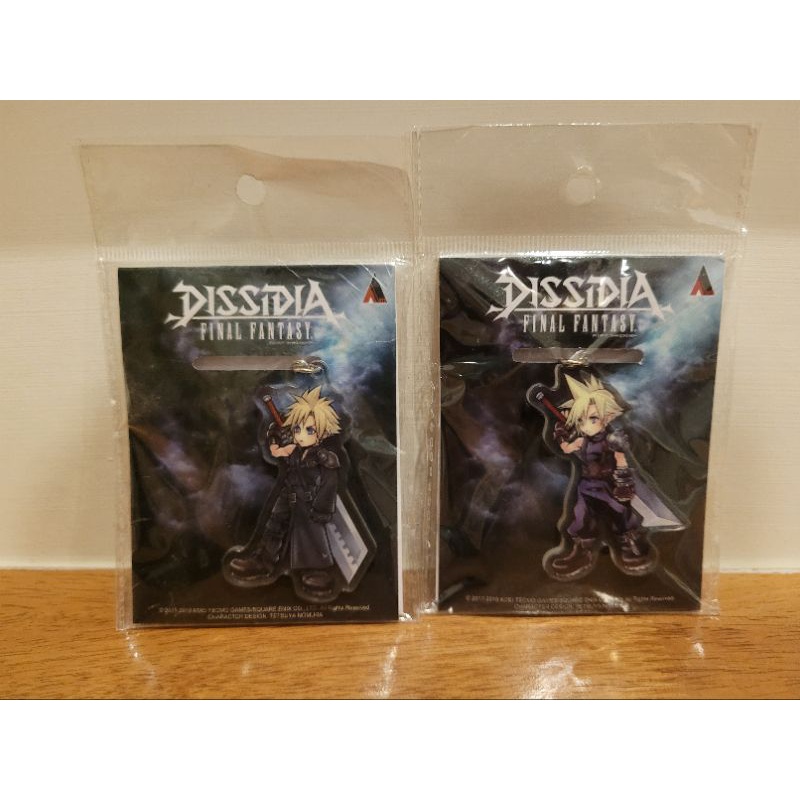 dissidia-final-fantasy-acrylic-key-chain-cloud-strife-vol-1-amp-vol-2