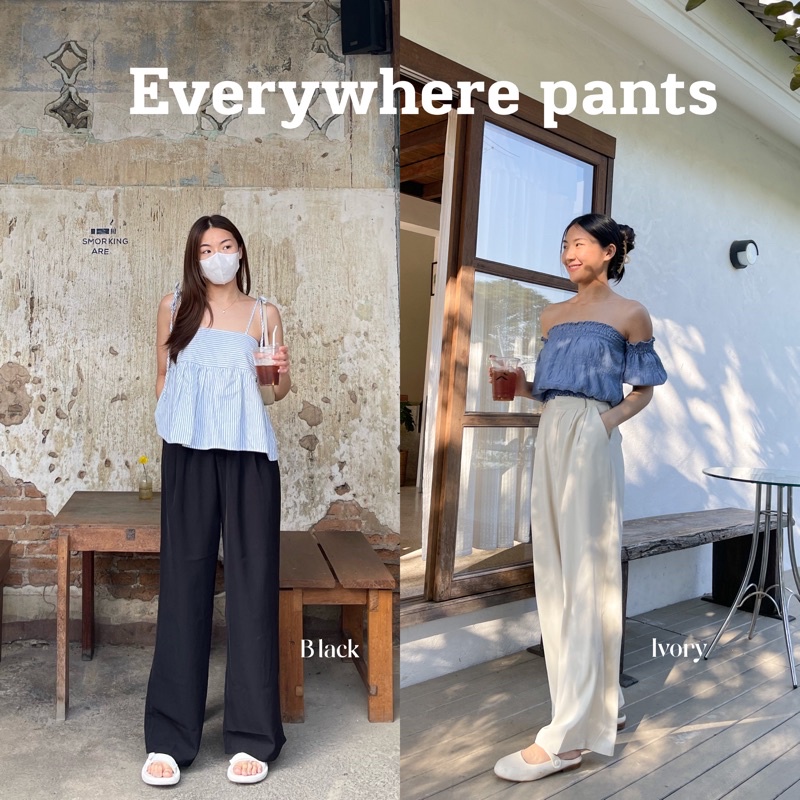 everywhere-pants-กางเกงขายาว-กางเกงเอวสูง-กางเกงทำงาน-ใส่ได้ทุกโอกาส