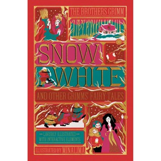 (C221)9780063208247 SNOW WHITE AND OTHER GRIMMS FAIRY TALES (MINALIMA EDITION): ILLUSTRATED WITH INTERACTIVE ELEMENTS