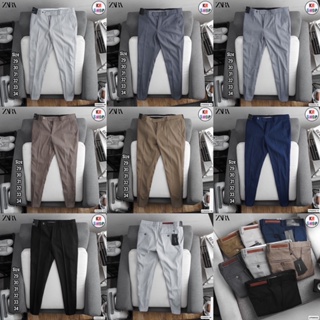 สินค้า กางเกงชิโน่ขายาว Zara 🏷 กางเกงขายาวผู้ชาย | กางเกงชิโน่ขายาว