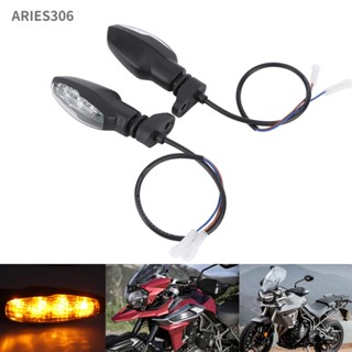 Aries306 ไฟเลี้ยว Led 12V สีเหลืองอําพัน สําหรับรถจักรยานยนต์ Triumph Tiger 800 1200