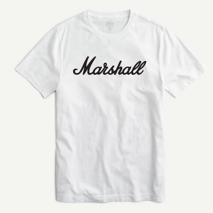 เสื้อยืด-marshell-เครื่องเสียง-ใส่สบาย-แฟชั่น-t-shirt-cotton-100-no-32-วงดนตรี