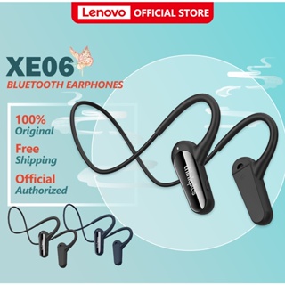 สินค้า Lenovo XE06 หูฟังบลูทูธ Bluetooth Earphone การนำอากาศ หูฟังกีฬา TWS หูฟัง Headset With Mic IPX7 Waterproof